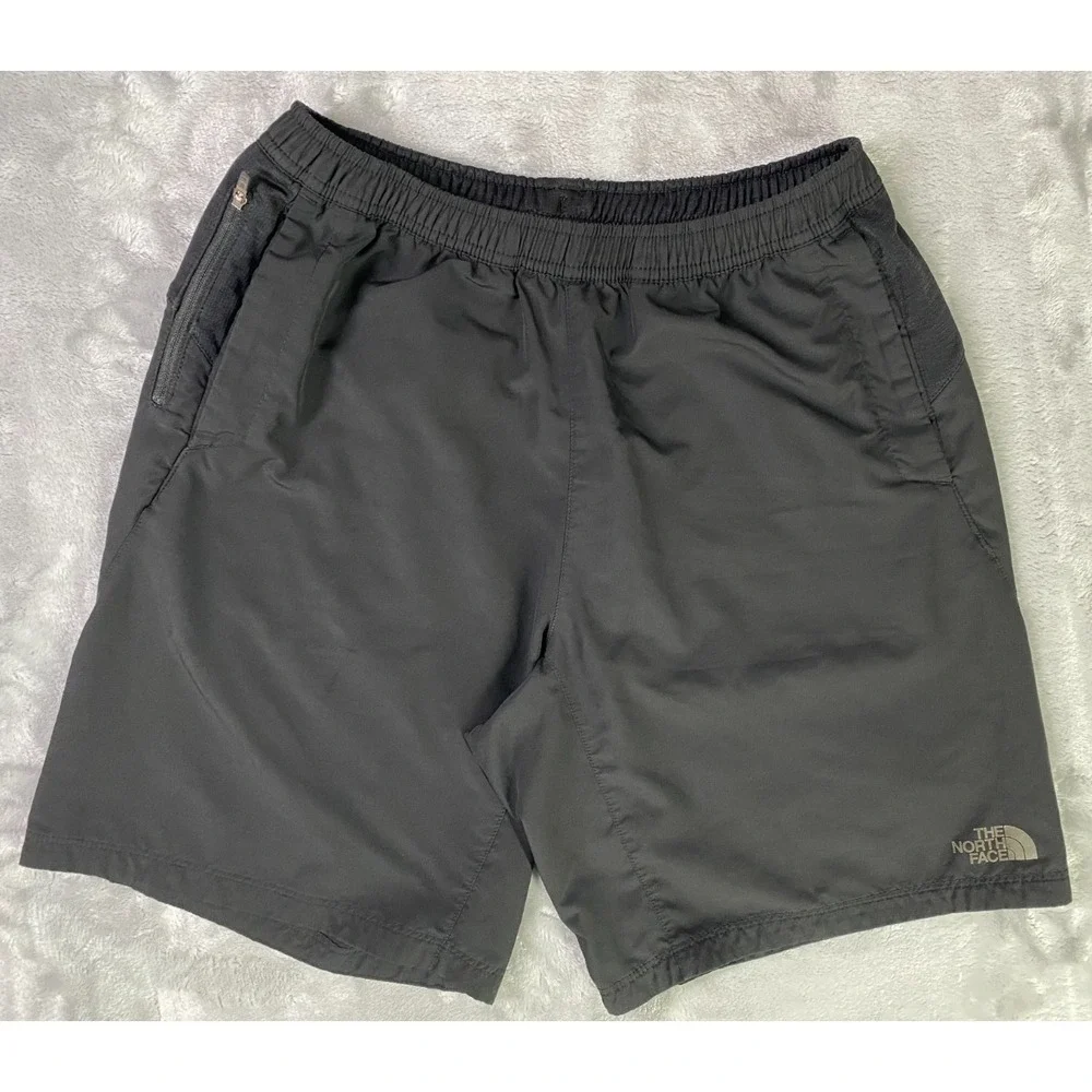 The North Face Lightweight FlashDry Unlined Shorts Mens S Black Athletic Outdoor